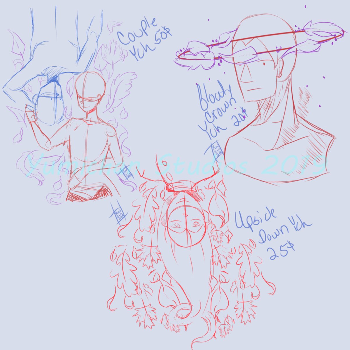 YumichanStudios's tweet photo. Hey everyone! I have some new YCH available! These are all fall-themed.
All of these are available for both genders! If you are interested, please PM me or email me at yumichanstudios@hotmail.com
#fallych #ych #digitalart #digitalartist #digitalartwork #krita #commissionsopen https://t.co/yJO7jrdHMA
