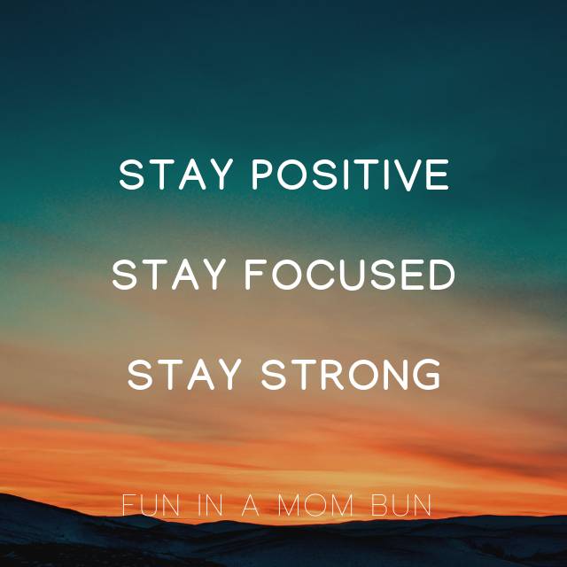 FuninaMomBun's tweet photo. Stay positive this week friends! 

What is one way you will stay positive this week? What is something you are going to accomplish? How will you finish strong this week? https://t.co/PBfD8aKBzo