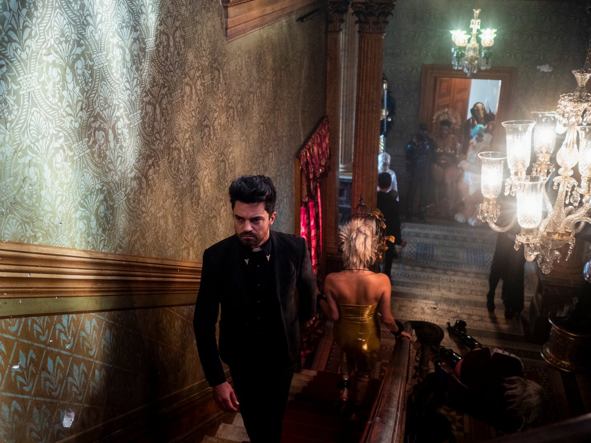 PreacherAMC's tweet image. RETWEET if you're watching #Preacher right now!