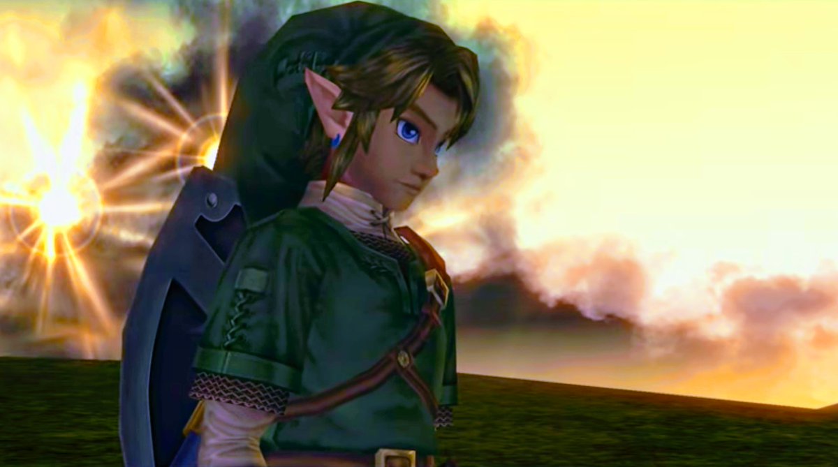 "Finally, my friends are safe." Link sighed softly with relief.