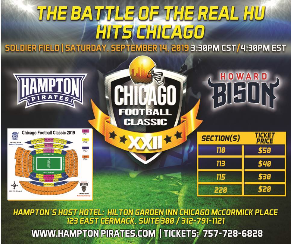 See you in The Windy City ! @ChiFtblClassic