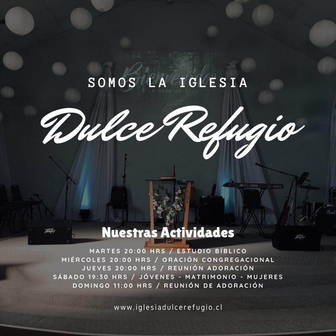 DulceRefugioIC's tweet photo. ¿Buscas un lugar donde congregarte? https://t.co/CxfPp0X9mV