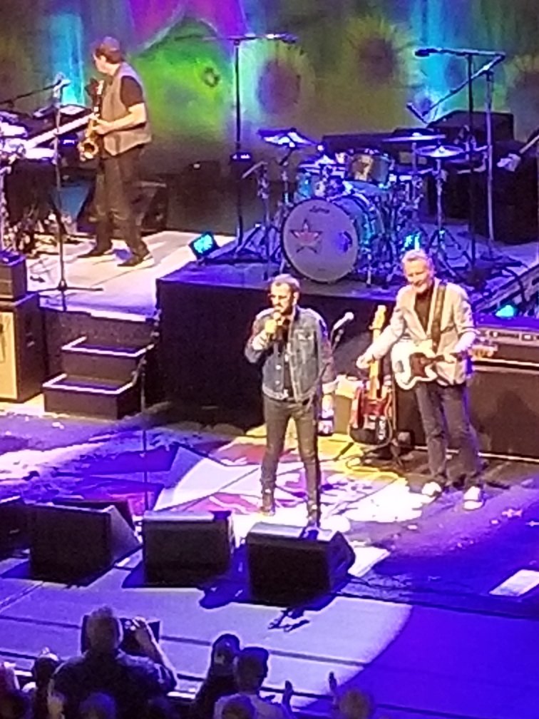 LabGuys's tweet photo. Ringo was awesome! There were so many Greatest Hits from the his other artists it was like a greatest hits concert four Beatles Toto and Men At Work.#ringostarr #WolfTrap https://t.co/xNtdB7Xrqj