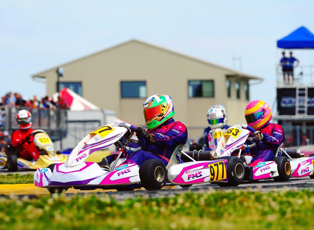 PippaMann's tweet photo. 1️⃣. Pic of me trying to make myself useful in the final for a lap or two, and help push Arie to the front! ✊🏻
Results showed us 12th + 13th in the end. She had pace for so much more, but had a run of tough luck. As for me, 13th was all I had!
#Karting #KA100 #SummerNats https://t.co/TTD9XbudWC
