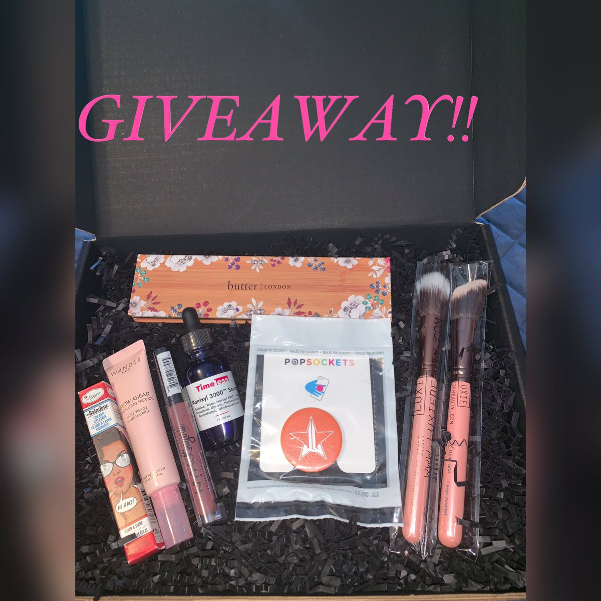 beautyqueen_a's tweet photo. It’s giveaway time! Giveaway will END 8/14<—— go to my Instagram to see how to enter #giveaway #goodluck #goenter https://t.co/FGcTWkikBY