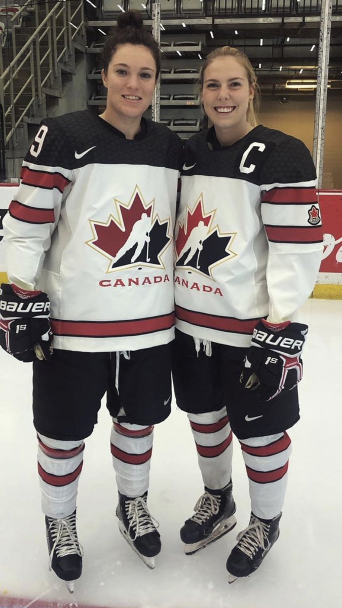langhockey's tweet photo. Congrats to both Lindsay Agnew and Jaime Bourbonnais for both making Team Canada!!! @lindsayagnew44 @jaimebourbs https://t.co/xq39BdcL6N