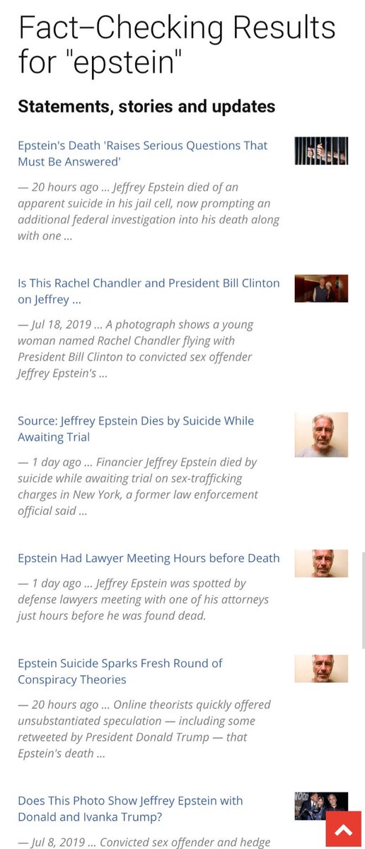 SpectrumReport's tweet image. What are the narratives surrounding Jeffrey #Epstein on both sides of the spectrum? See through the narratives on @SpectrumReport with topic search, fact checking and sentiment analysis: spectrumreport.com/search/Epstein…