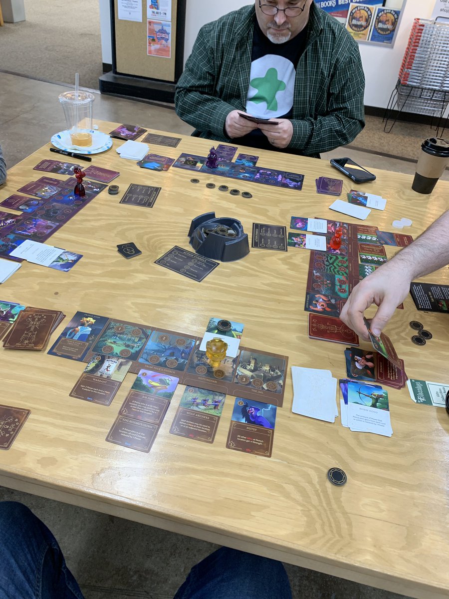 icallyellow's tweet photo. Had a great time today playing Jaws and Villainous. Both really great. #GameDay https://t.co/MCFckda9y0