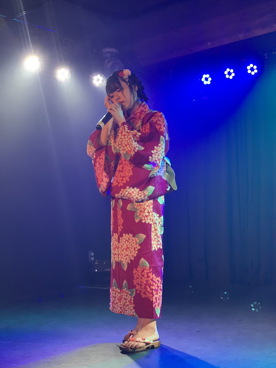 yamahirof's tweet photo. 速報 #actrish 浴衣ライブより。 https://t.co/lskFt71uEK