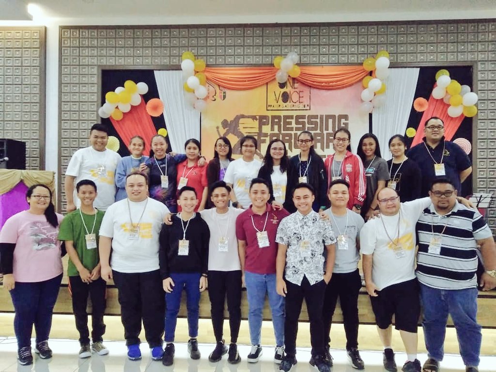 clrss_bill's tweet photo. YLS BATCH'16 at ONE VOICE SRI AMAN 2019! ❤ #OV19 #ONEVOICE2019 #onevoicesriaman https://t.co/7ZeMJLa8Af