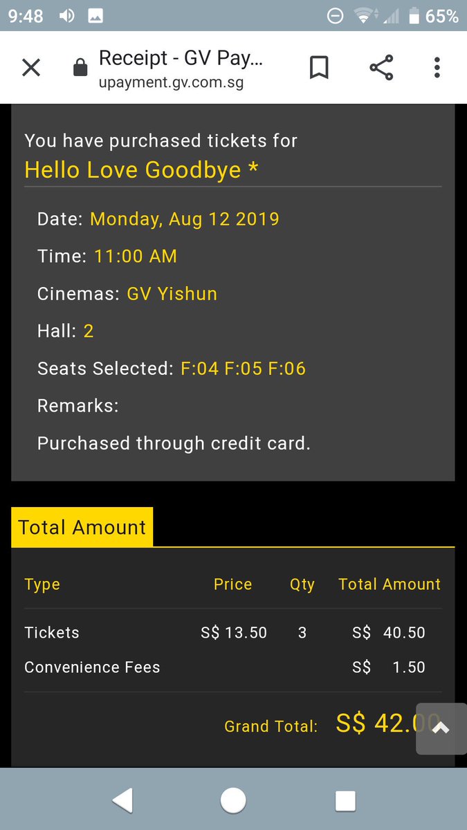 CSGengosa's tweet photo. On my way to watch #HelloLoveGoodbye #Helloloveholiday  @aldenrichards02 @bernardokath https://t.co/Wfeu2sSOiT