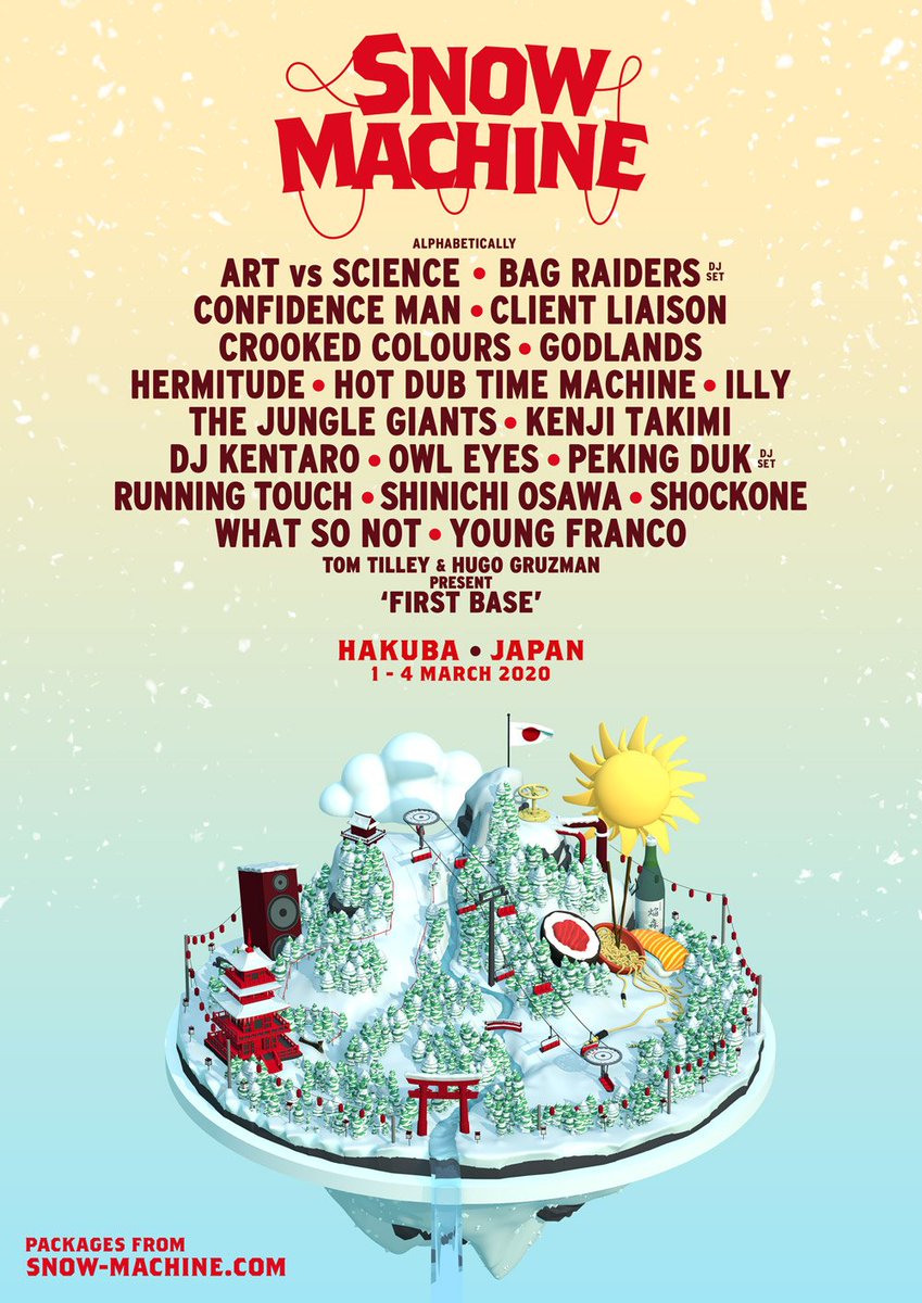bag_raiders's tweet photo. Ohayo gozaimasu Japan 🇯🇵

V keen to get over to Hakuba for #SnowMachineJapan  ⛷🍜 https://t.co/WeJNnJAcWL