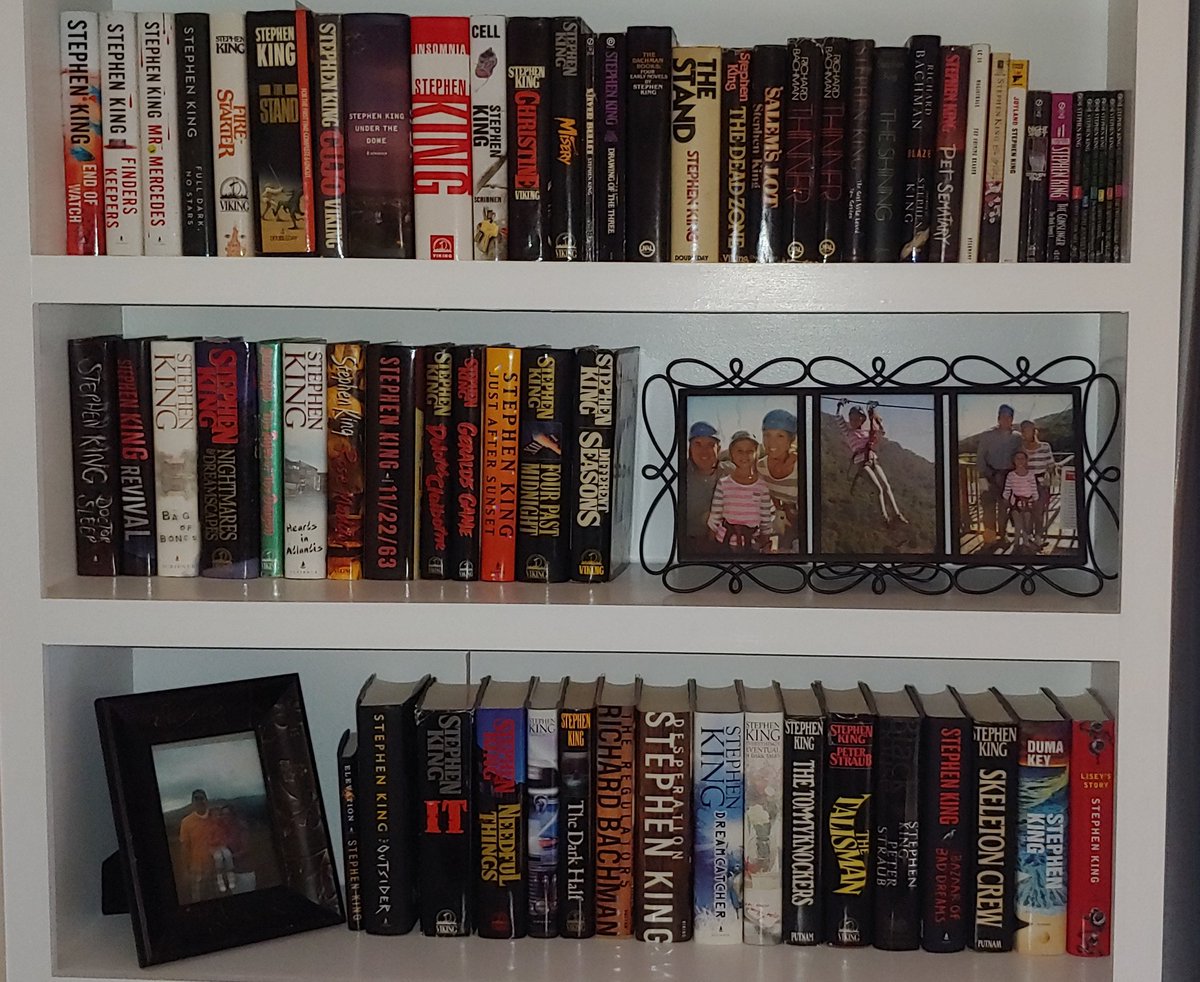 UVMELON's tweet photo. I consider myself a pretty big @StephenKing fan. When I stumble upon one of his books I have never read before (esp when it's 14 yrs old), it's a big deal. Excited about my pulp fiction book by Uncle Stevie! https://t.co/hV2ZYDUjfd