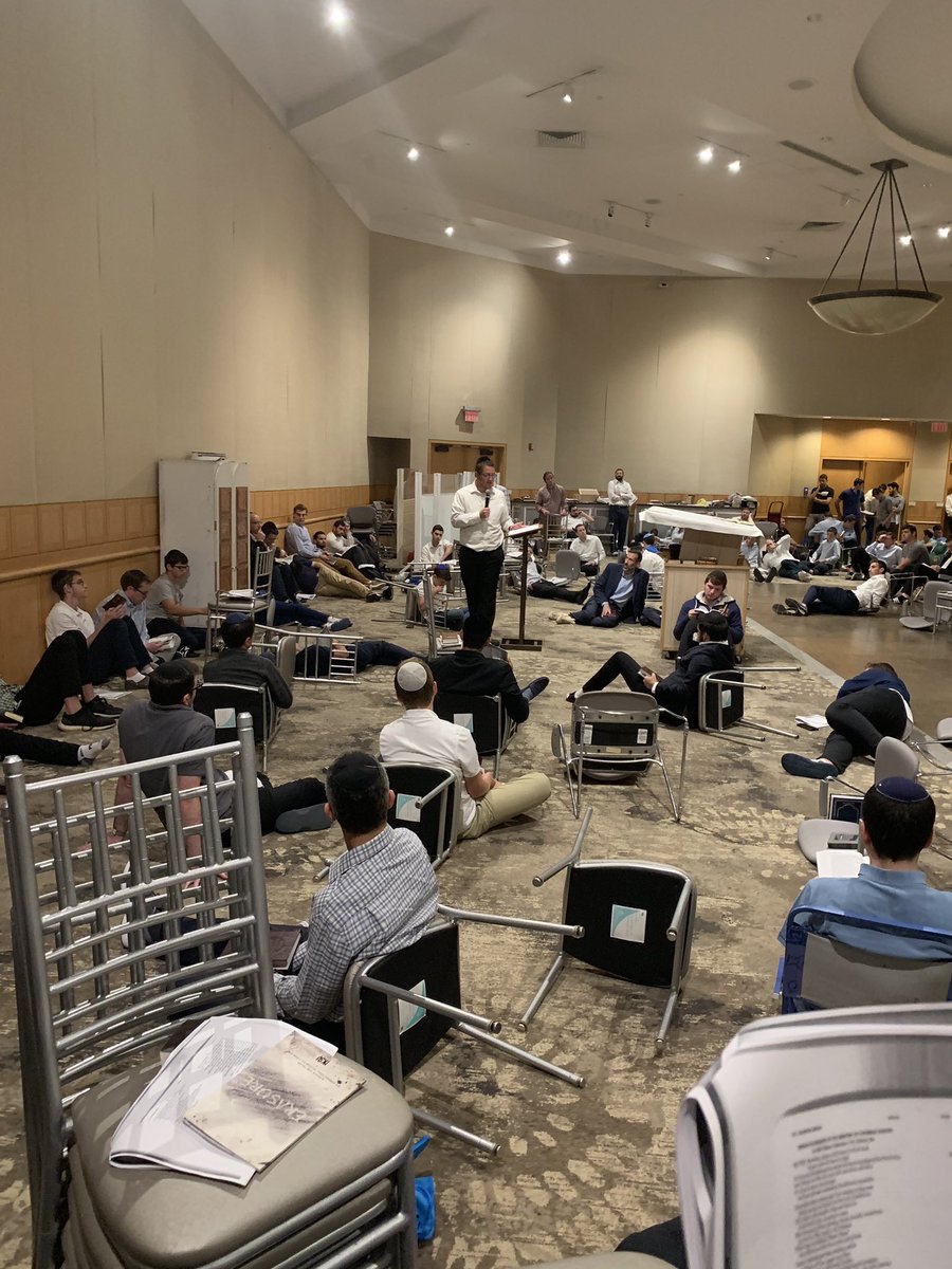 NCSYRTC's tweet photo. Crying tears of longing together this Tisha b'av, at last night's program, at today's kinnos, and at the kumzitz with divrei Torah by Rav Moshe Tzvi Weinberg shlita.  A special thanks to Keter Torah for hosting, and to all who joined. May we all dance together לשנה הבאה בירושלים. https://t.co/1LsgsjXTon