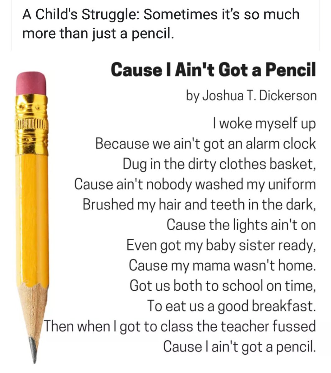SELearningEDU's tweet photo. Sometimes it's so much more than just a pencil. #SEL #edchat https://t.co/7wydWovMGx