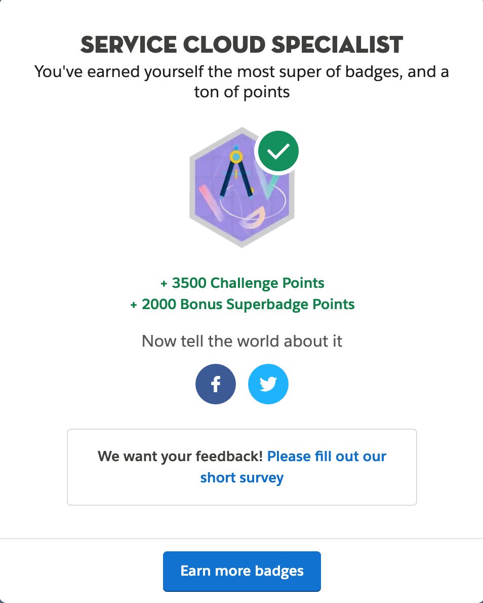 imprince1's tweet photo. A weekend well spent! Earned my 12th superbadge..Yaay!! 😀😀
@ServiceCloud @trailhead #Salesforce https://t.co/2P9uzJEfM4
