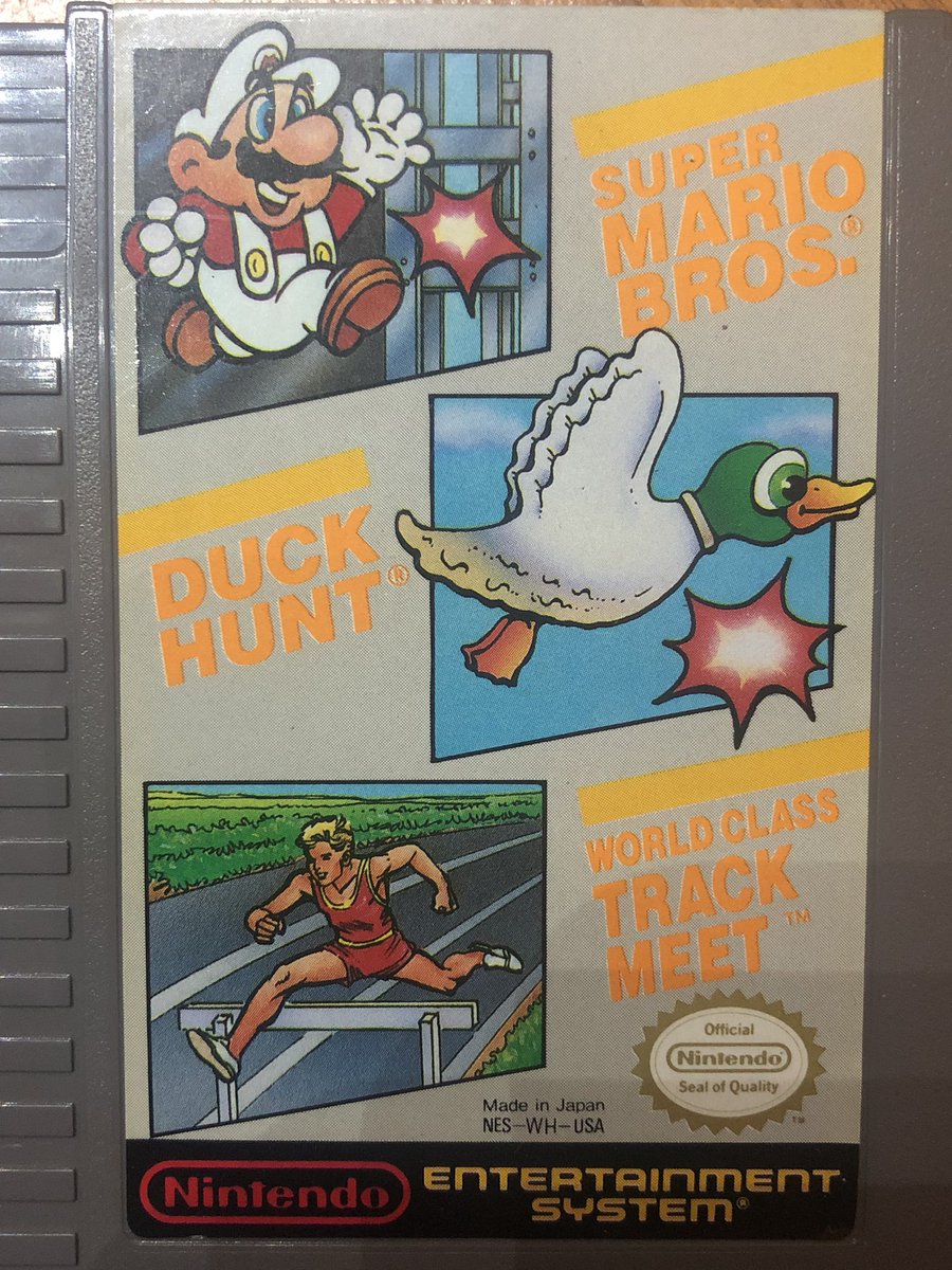 TechyRetro's tweet image. #nintendo #nes #entertainmentsystem  #supermariobros #duckhunt #worldclasstrackmeet #retrogames #retrogaming