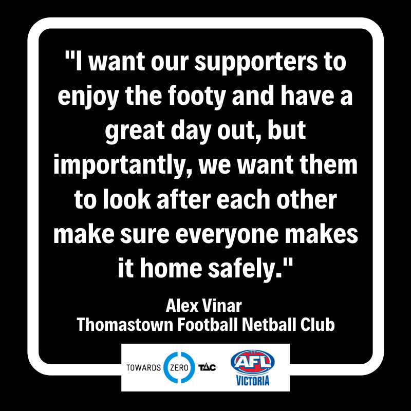 aflvic's tweet photo. There is less than a week left to apply for a Towards Zero Club Grant to earn up to $10,000 for your club!

With so much great work being done around the state, we want to hear what your club is doing to promote safety on our roads.
READ MORE: https://t.co/tzS2c6gk7i https://t.co/YcgoYJnjPY
