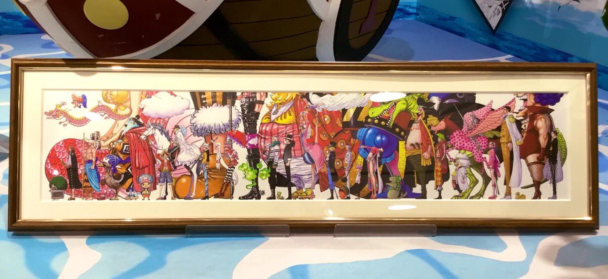 One Piece麦わらストア渋谷本店 A Twitter おすすめ 原画商品 Vivre Card One Piece図鑑 つながる表紙イラスト プレミアムアートカラー 額装版 48 000円 税 好評発売中 麦わらストア Onepiece