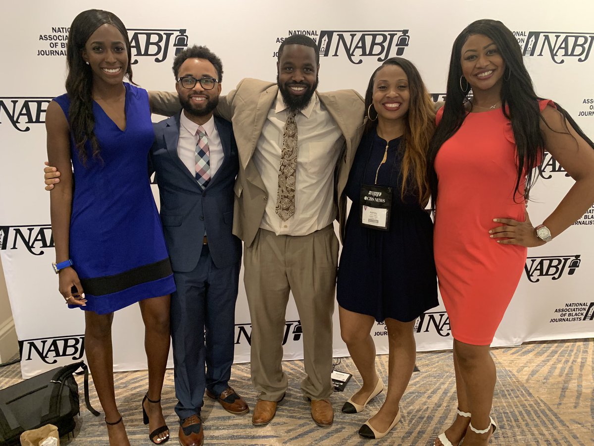 My brothers and sisters forreal ❤️❤️ #NABJ19 #DopePic #MySuperstars 🤩