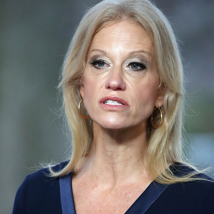 What does Kellyanne Conway do while Trump is on vacation? 