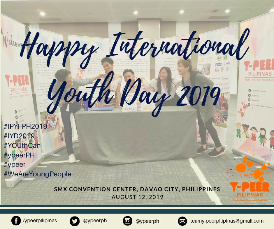 ypeerph's tweet photo. Happy International Youth Day 2019 sa lhat ng mga kapatid nmin na pa2loy na naki2baka pra sa isang mas magandang bukas. Nani2wala kmi na hndi lamang sa iisang araw kundi araw2 dpt ipagdiriwang ang ating kabataan.
#IPYFPH2019
#IYD2019
#YOUthCan
#ypeerPH
#ypeer
#WeAreYoungPeople https://t.co/W5Pd5bW6c8
