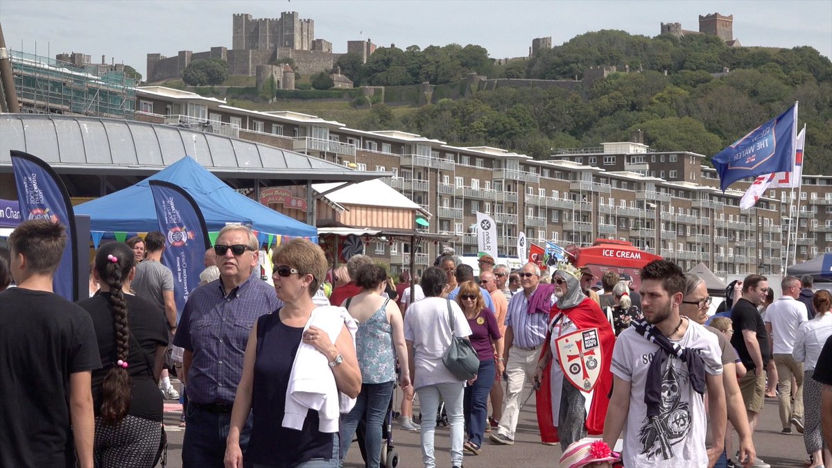 DoverFilm's tweet photo. Great weather for the Port of Dover Regatta https://t.co/flZsJ4XjQq