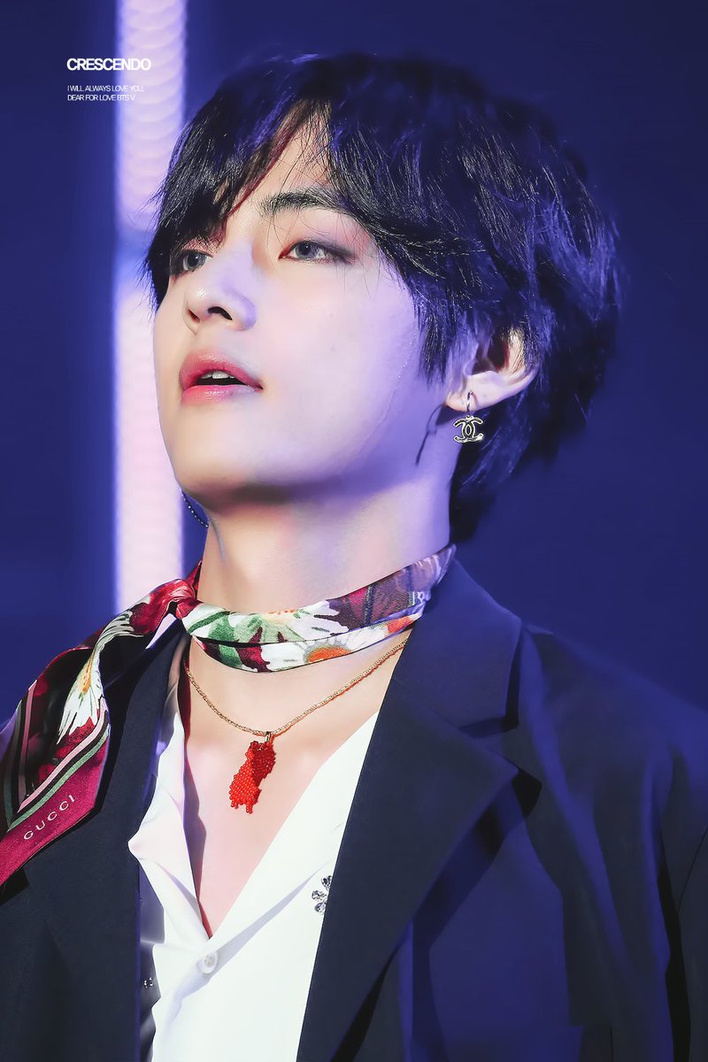 crescendo_1230's tweet photo. 190811 롯데패밀리콘서트
 #뷔 #태형 #태태 #V #방탄소년단뷔 #BTSV
🌹🌹🌹🌹🌹🌹🌹🌹🌹
#BTS #taehyung #방탄소년단  @BTS_twt https://t.co/lMhJYIV8k9