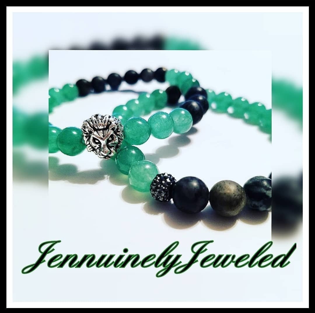 JennuinelyJ's tweet photo. Where are my KINGS of the zodiac? 
#jennuinelyjeweled #bshfreeworld #wristwear #bracelets #jewelry #custom #handmade #leoseason #lions #kings #royalty https://t.co/ItfGUYLhrA