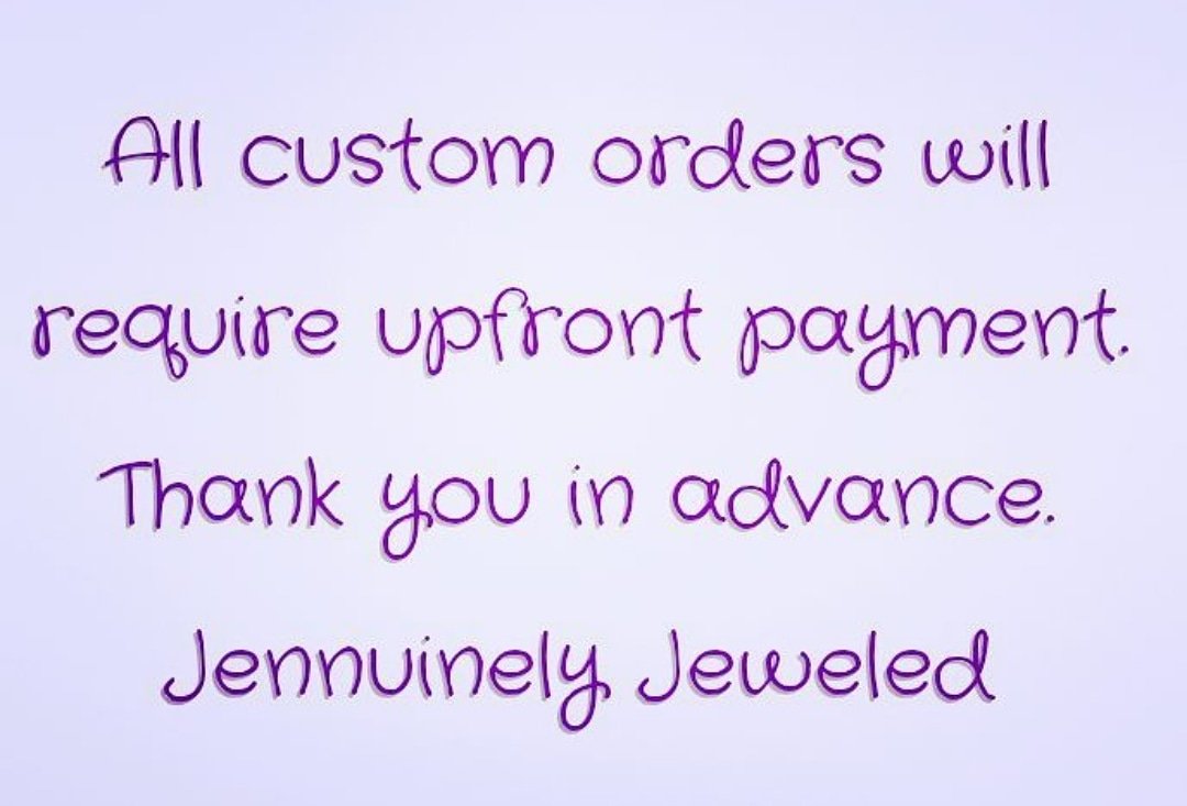 JennuinelyJ's tweet photo. Thanks in advance! 
Ask me about payment options! 
#jennuinelyjeweled https://t.co/gcIFcBaINh