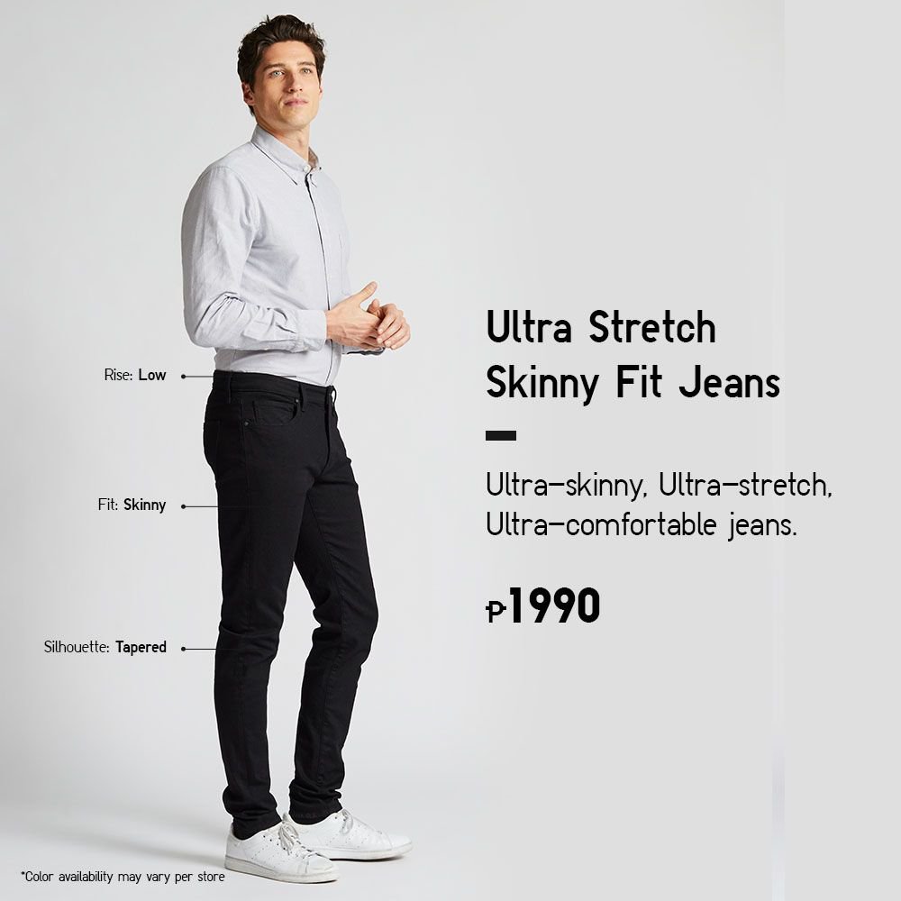 uniqlo men's ultra stretch skinny fit jeans