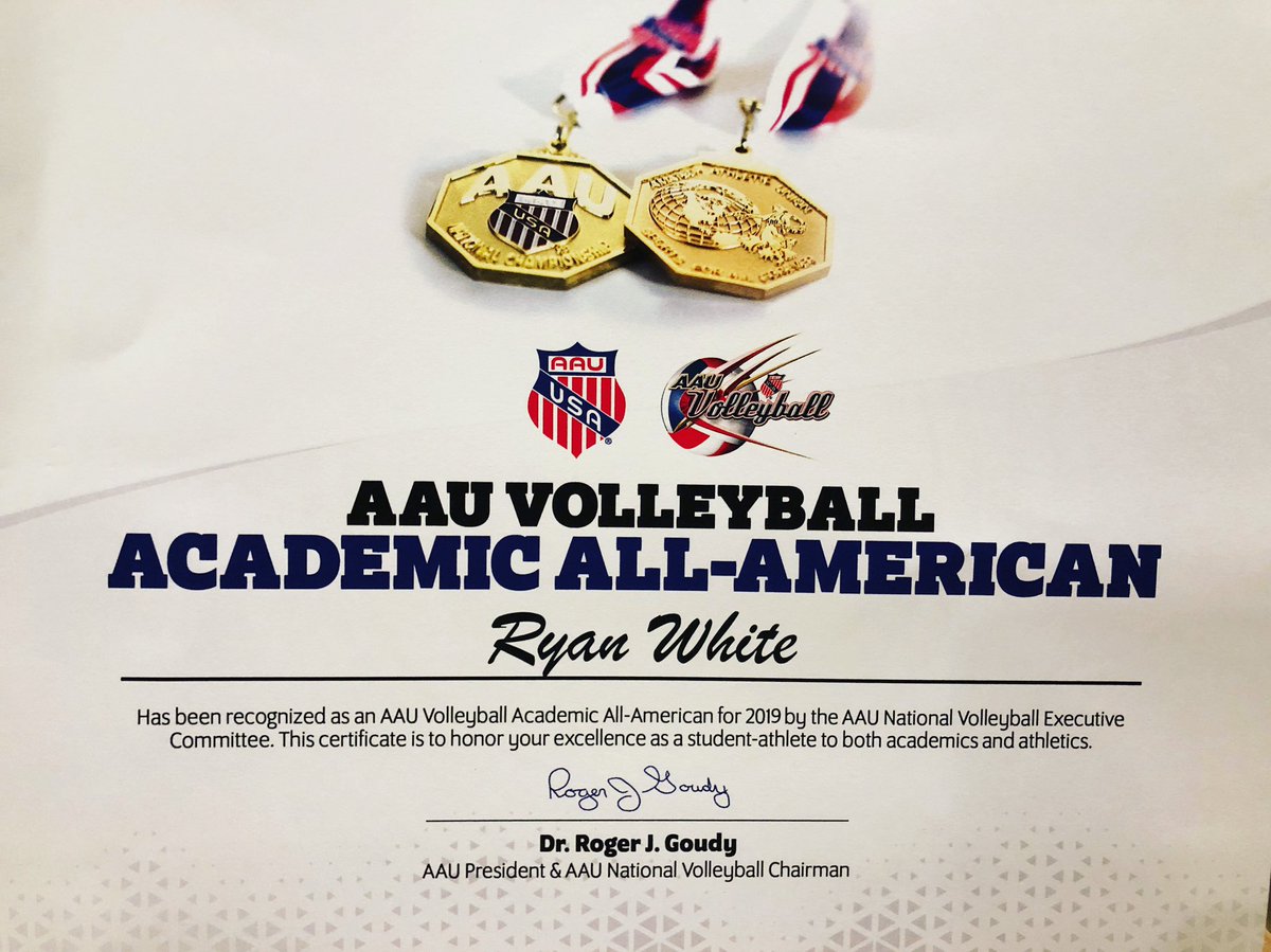 Another honor this time for CRU 2020 Libero Ryan White !  Congrats on a great year!