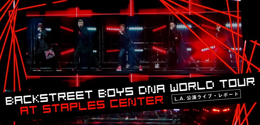 Billboard_JAPAN's tweet photo. バックストリート・ボーイズ【DNA WORLD TOUR】ロサンゼルス公演ライブ・レポート #BSBLA #DNAWorldTour https://t.co/ui9S8urx8c https://t.co/cDg6IU6kfg