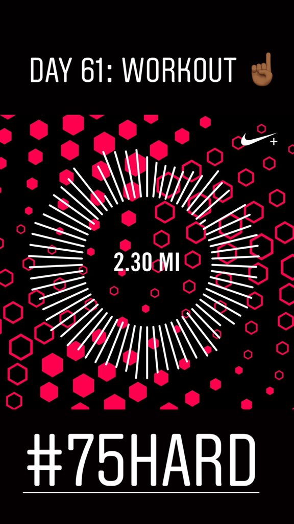 CoachB_BCU's tweet image. Day 61: BACK2BACK...single digits on the horizon!! 
Workout x 2 (1 outdoors) ✔️
1 Gallon water ✔️
10 pages reading (Leader Shift)✔️
Progress pic ✔️
Meal Plan/Clean Eating ✔️
#75Hard #14togo #CoachesStayFit