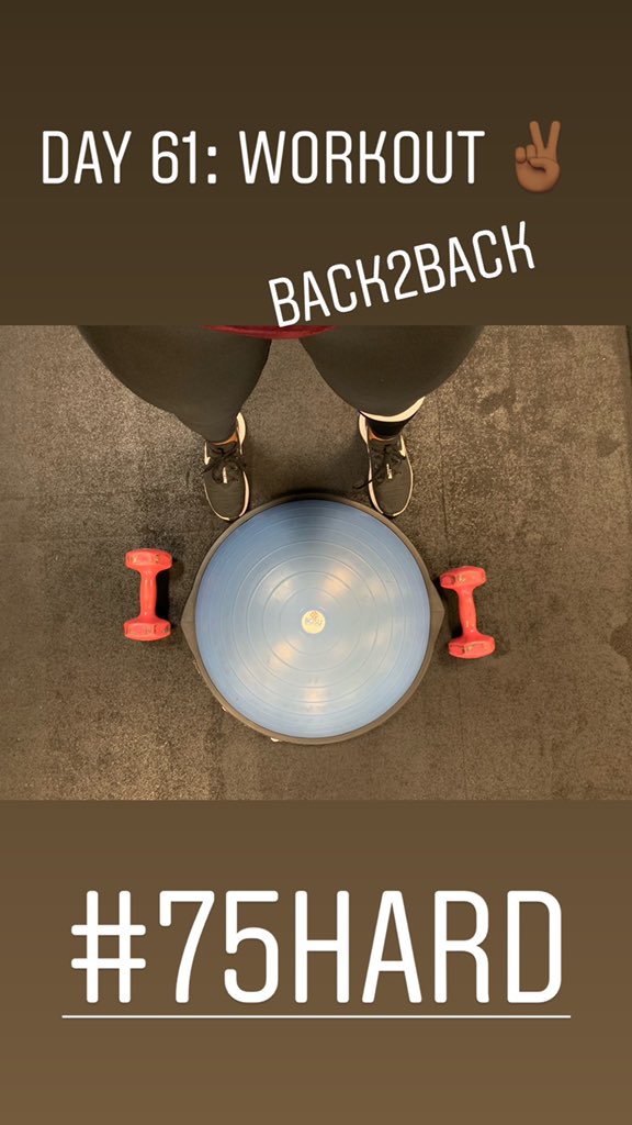 CoachB_BCU's tweet image. Day 61: BACK2BACK...single digits on the horizon!! 
Workout x 2 (1 outdoors) ✔️
1 Gallon water ✔️
10 pages reading (Leader Shift)✔️
Progress pic ✔️
Meal Plan/Clean Eating ✔️
#75Hard #14togo #CoachesStayFit