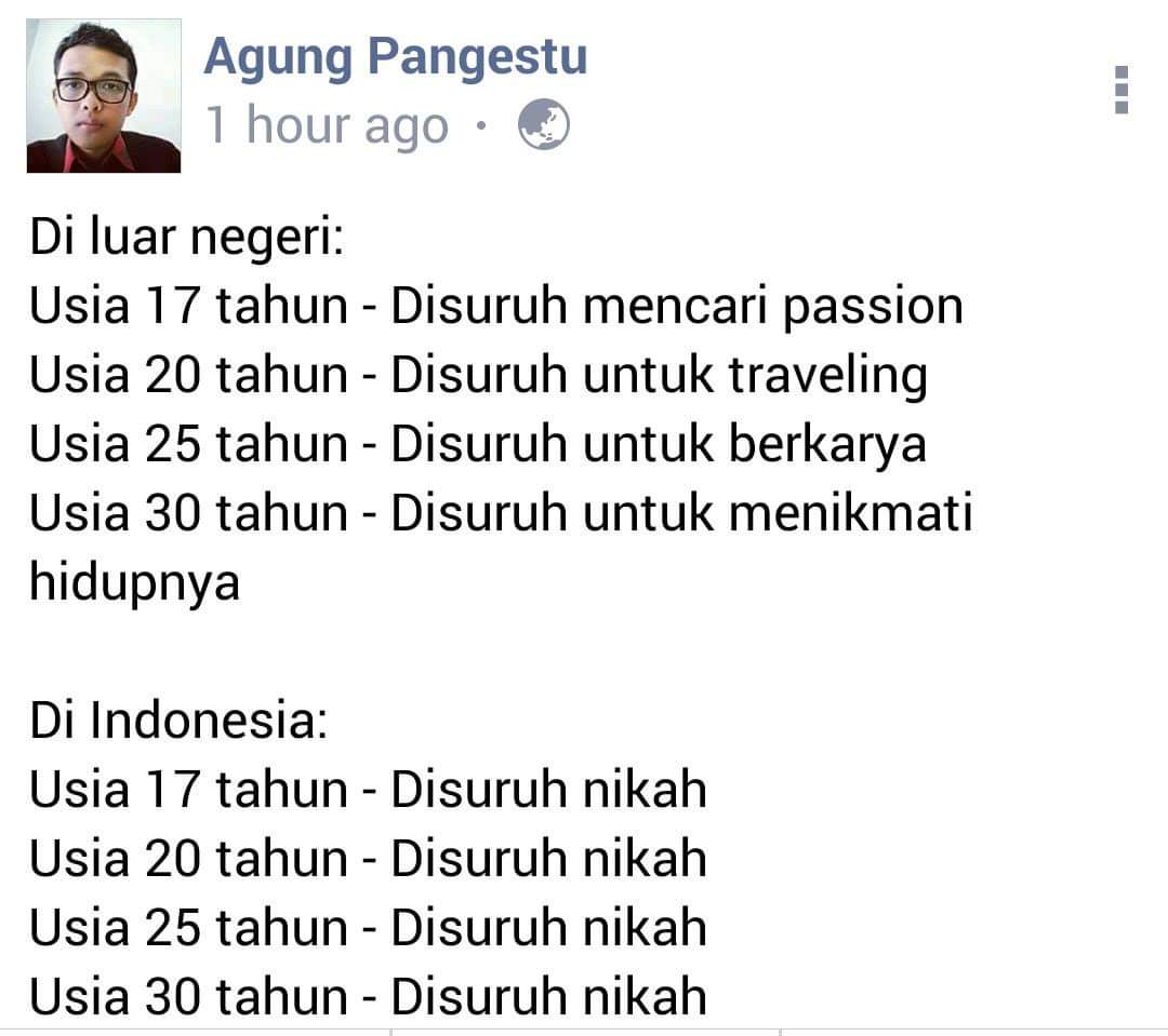 Curhatan si Agung, curhatanku jua. #DramaTwitterid