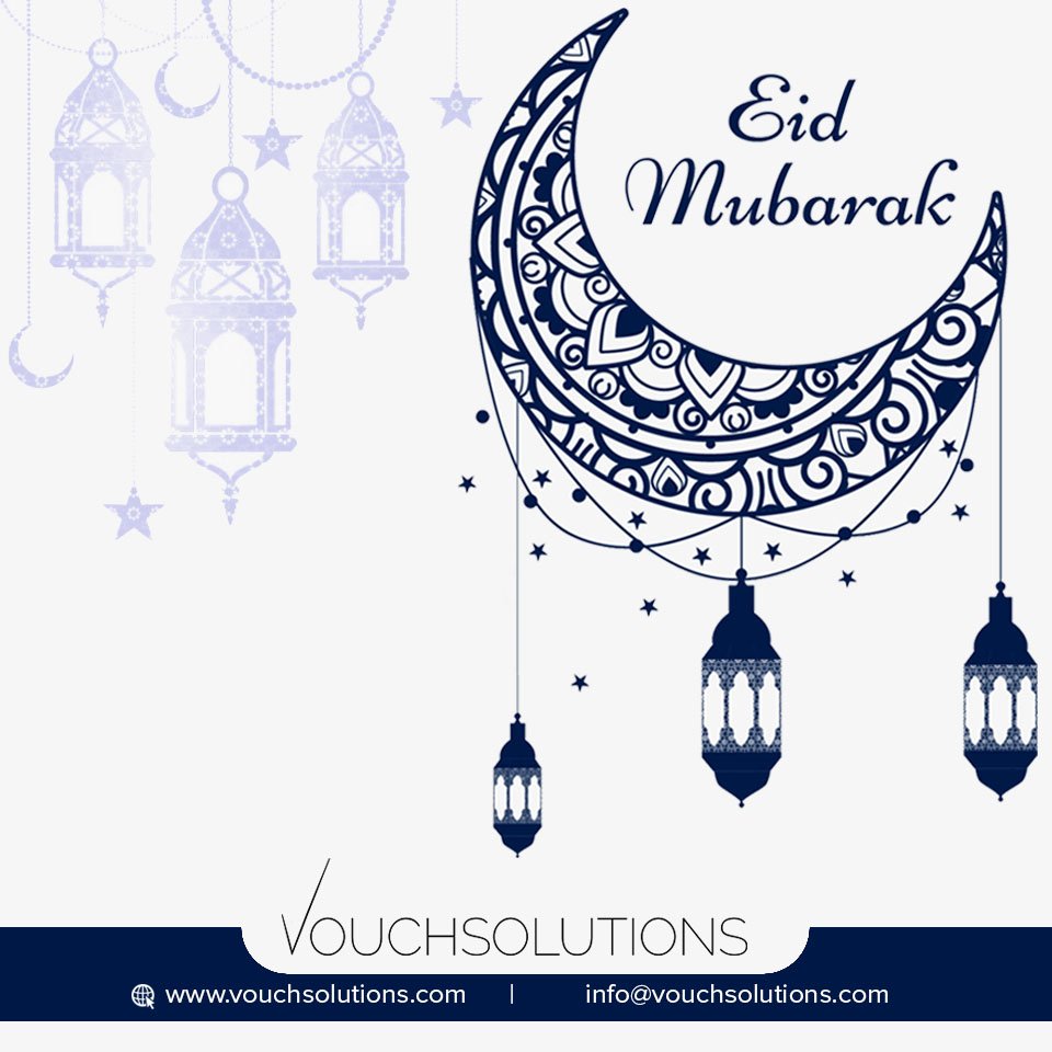 VouchSolutions's tweet image. May this #Eid bring you #peace, prosperity and #happiness, may the glory and grace of Allah shine though you and your family. #EidMubarak!
