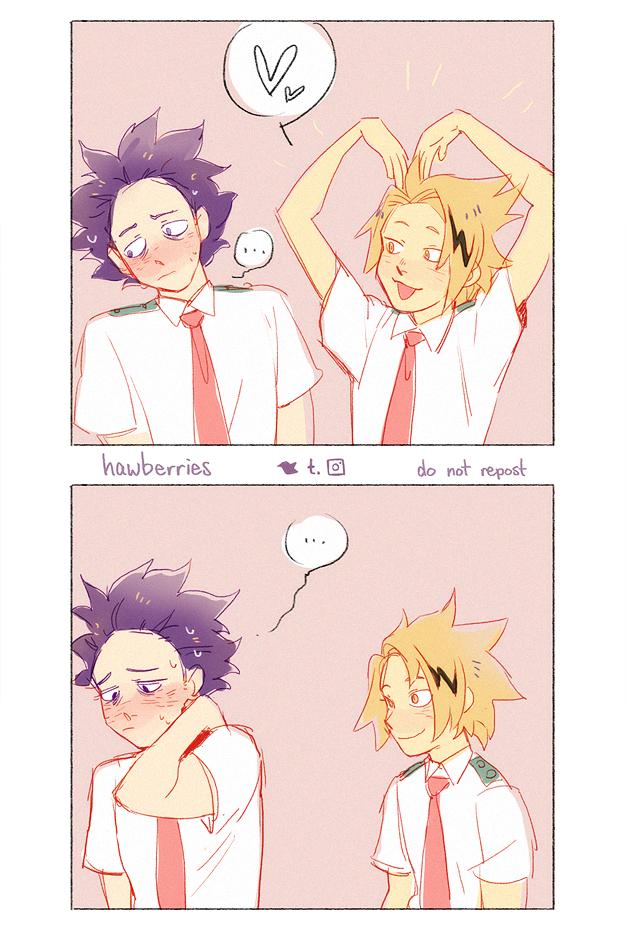 [bnha] shot through the heart and you're to blame… 