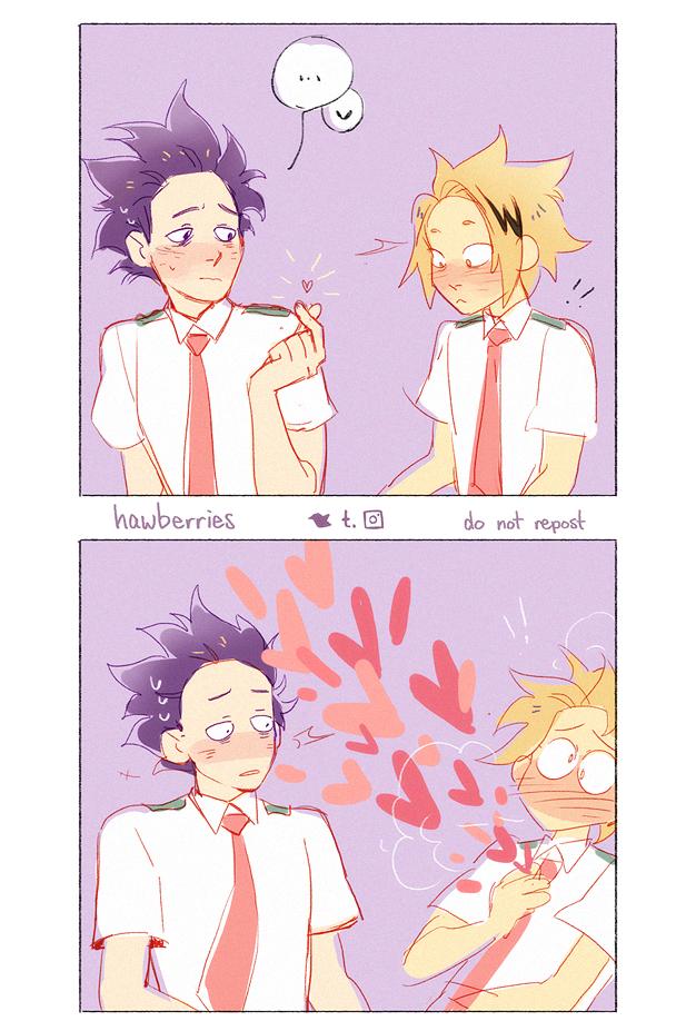 [bnha] shot through the heart and you're to blame…