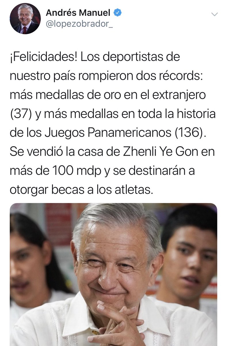 Hace un mes | Hoy. El cinismo.

Estamos a nada de que felicite a los chavos de la olimpiada de matemáticas.