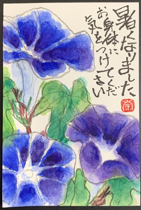朝顔 高画質 のtwitterイラスト検索結果