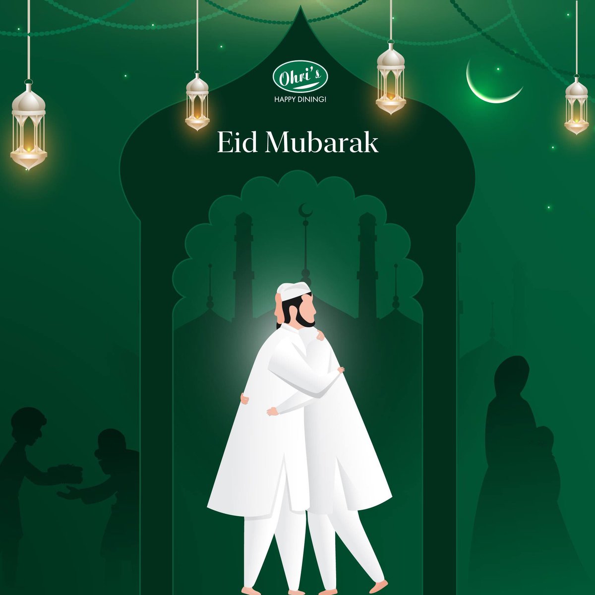 ohrisindia's tweet photo. Rejoice the celebration of selfless love and delicious food! 
Ohris wishes you Eid Mubarak.

#Ohris #Eidcelebration #Special #Celebration #Love #Care #Happydining https://t.co/f3bZCRrDeE