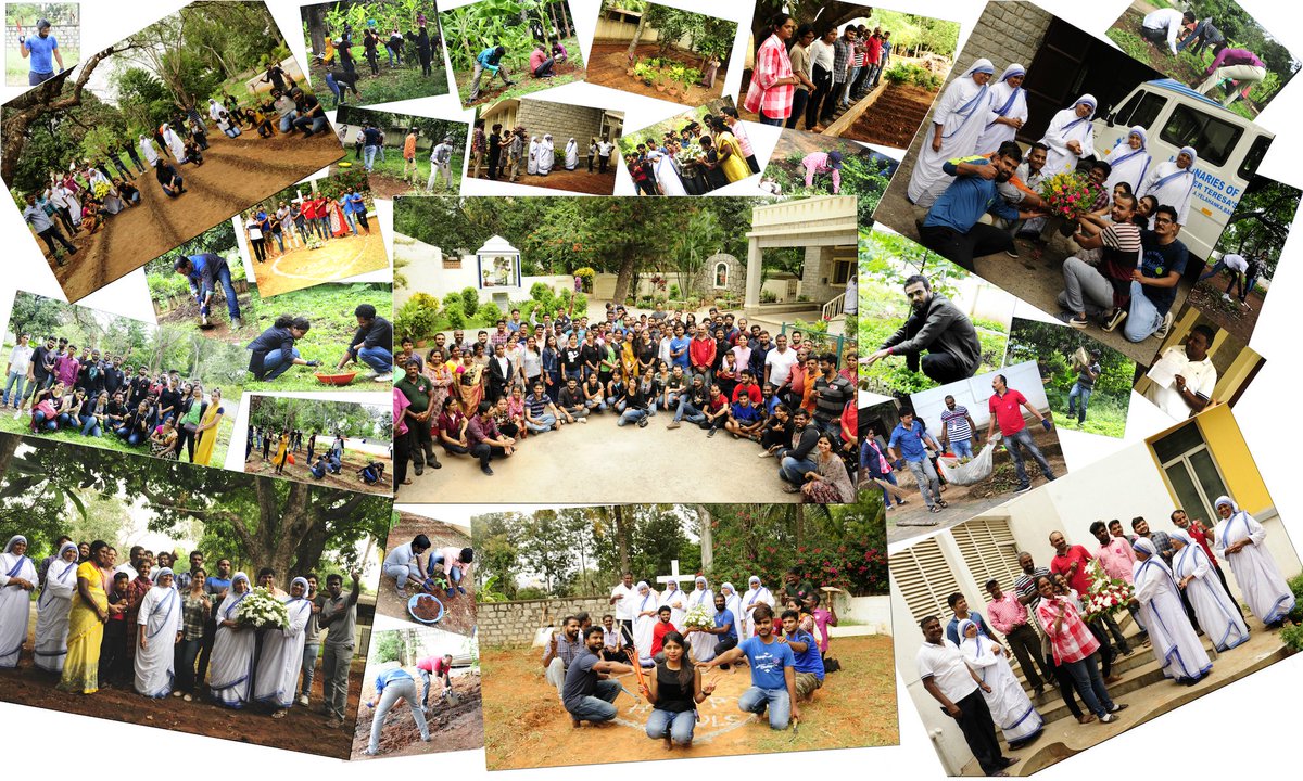 MindtreeCSR's tweet photo. And the celebrations for #Mindtree20 begin by the act of #Giving. Mindtree Minds have adopted Missionaries of Charity house in Blr &amp; a School in Chennai. Added more life by cleaning up the premises. That's how we celebrate. #BeTheGiveR  #DoingAndLearning @MosesCSR @LalithaHolla https://t.co/eEAnhogKXA