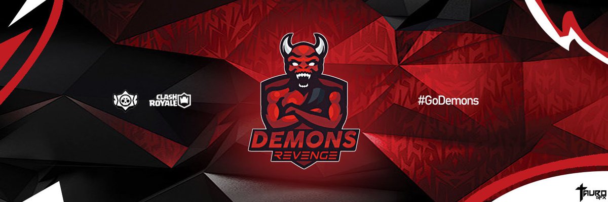 Banner entregado al equipo <a href="/DemonsRevengeCR/">Demons Revenge😈</a>.
Gran trabajo de nuestro editor @Tauro_GFX y bien merecido para el equipo ganador 👏❤️