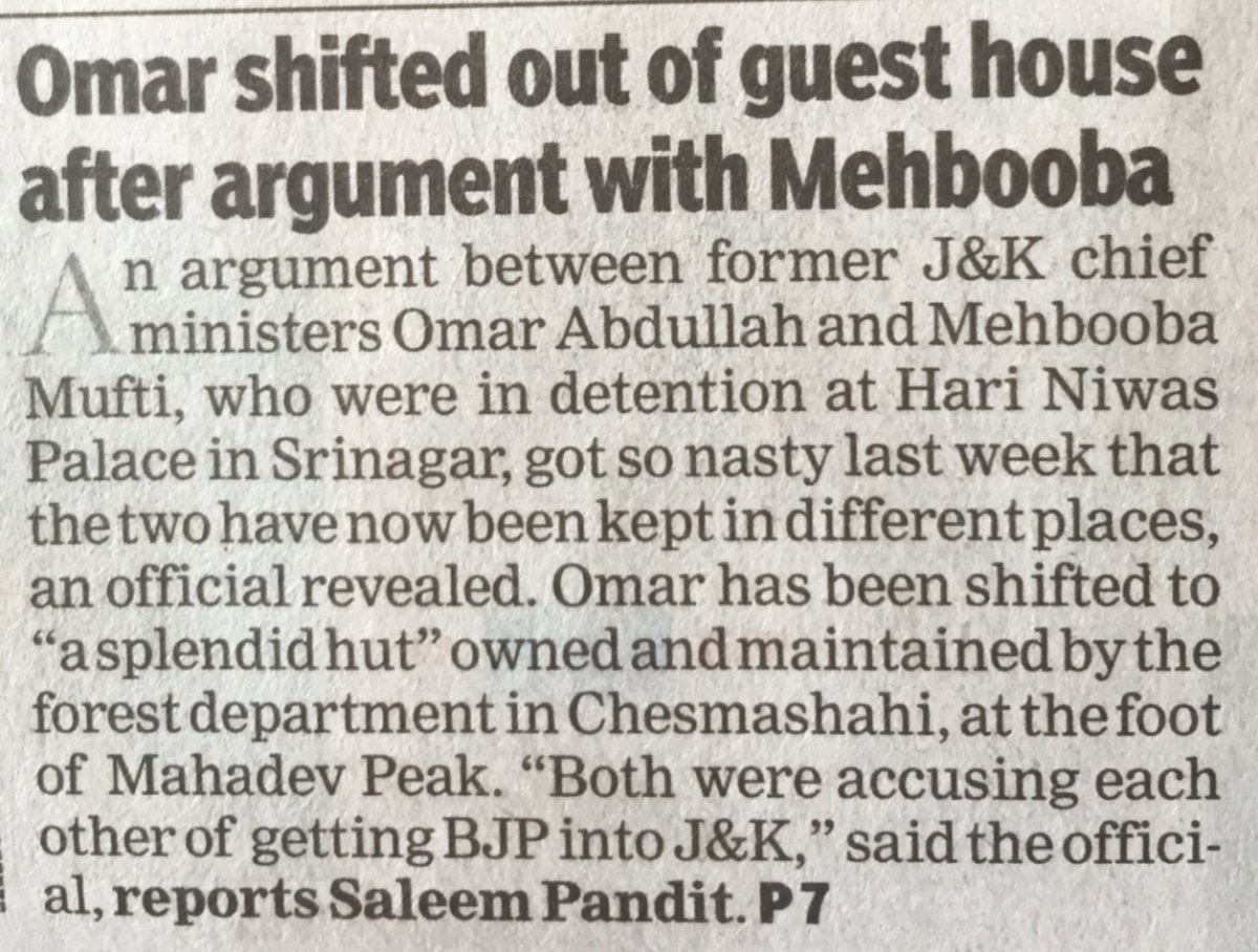 jkdfilm's tweet photo. Arey, arey, abhi toh party khatm hui hai! So 1.) Will pay real cash for the videos out of that (Bigg Boss-type!) guest house. 2.) Omar is at the foot of Mahadev,....?! #IndiaforKashmir #JaiHind #article370gaya 😎🇮🇳😎 https://t.co/l1yz1KVZw8