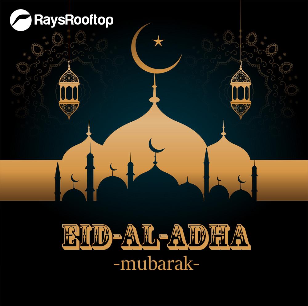 RooftopRays's tweet photo. Eid Mubarak! With celebrations underway across the world we would like to send our best wishes for Eid al-Adha.

#eid #EidMubarak #happyeid #festival #celebrations #HappyEidAlAdha https://t.co/0jfpqjJbqD