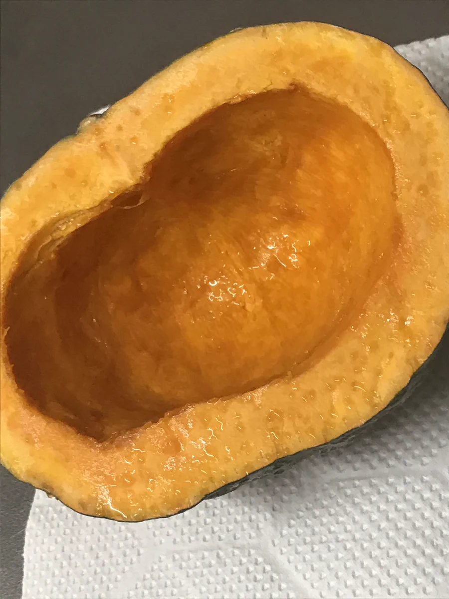 かぼちゃは煮付けにする前に水分を抜くとほっくり仕上がります！！！