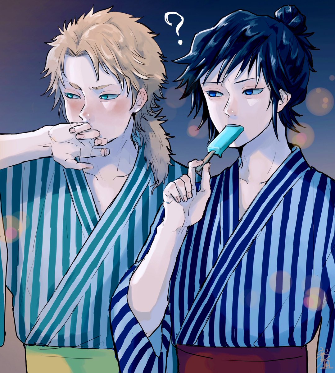 si_44081's tweet photo. #夏の錆義祭り
付き合いたての錆義が夏祭りデートしてる所を見守りたい https://t.co/VavGsvEUyi