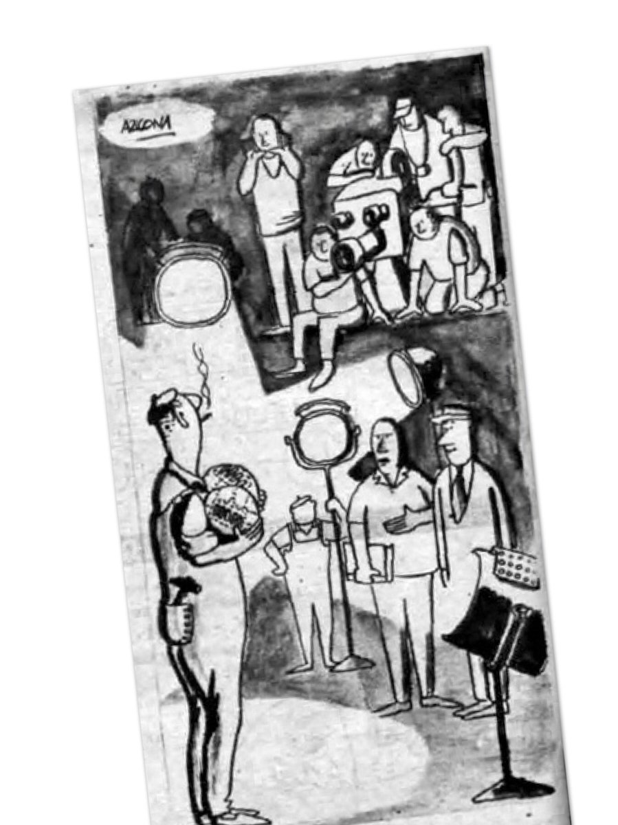 kabemayor's tweet photo. Comenzamos la 2ª semana del #tallerdecine en #pamplona #rodaje Ilustración by #rafaelazcona #butaca78 https://t.co/3wFfcib9oI