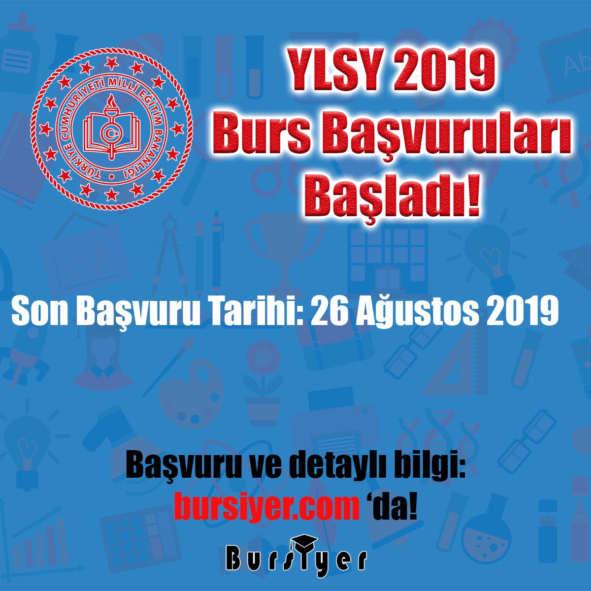 📌YLSY 2019 BURS BAŞVURULARI BAŞLADI! | Bursiyer

🔗bursiyer.com/yuksek-lisans/… 

#burs #bursiyer #burshaberleri #CanYücel 
#AnneniziAslaÜzmeyin